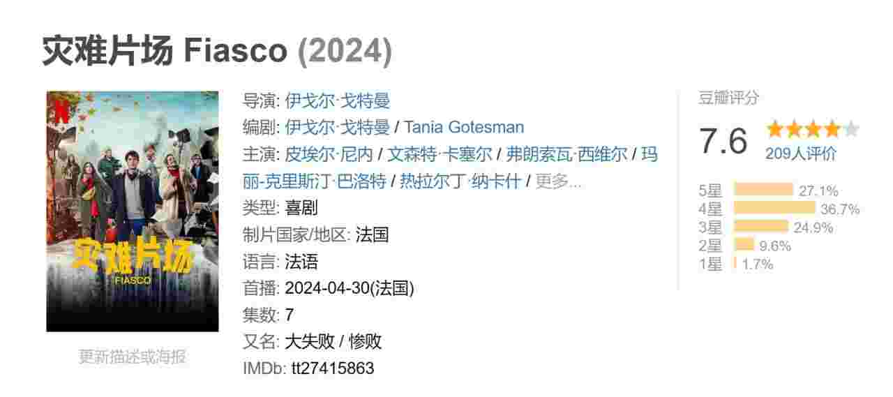 灾难片场 Fiasco