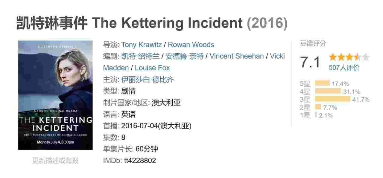 凯特琳事件 The Kettering Incident