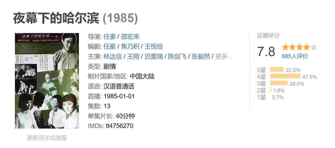 夜幕下的哈尔滨